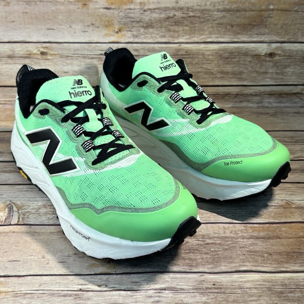New Balance Fresh Foam Jade Green Hierro v9 Trail Running Shoes Sneakers 13